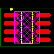 93LC86/SN Footprint - Microchip