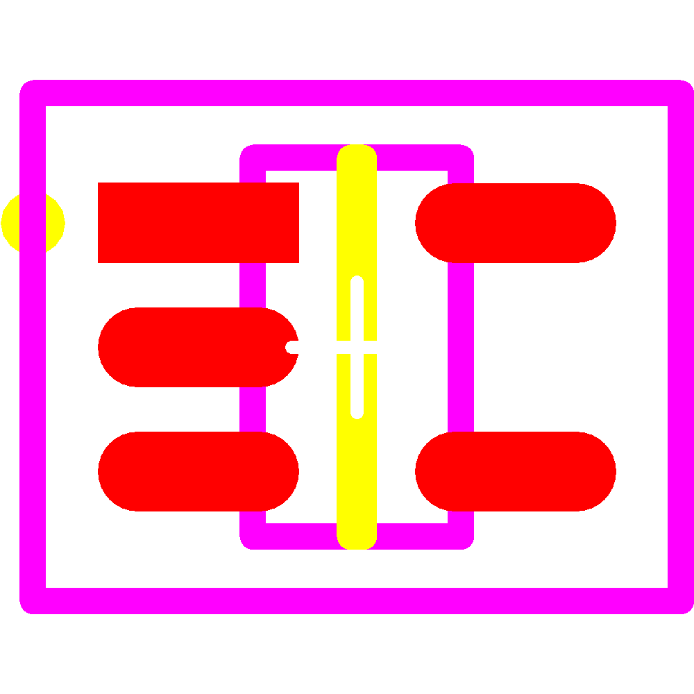 MIC2287CYD5-TR Footprint - Microchip
