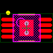 TPS7A1650DGNR Footprint - Texas Instruments