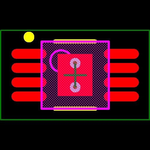 TPS7A1650DGNR Footprint - Texas Instruments