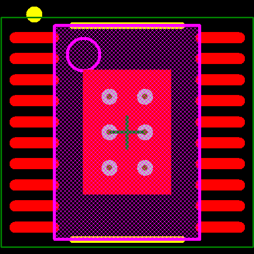 LT3475EFE-1#PBF Footprint - Analog Devices