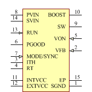 LTC3646IDE#PBF Symbol - Analog Devices