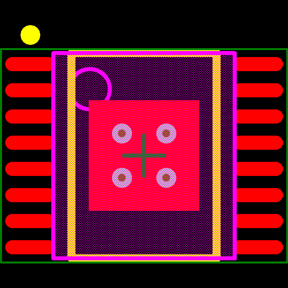 LTC3412AIFE#PBF Footprint - Analog Devices