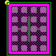 LM3535TME/NOPB Footprint - Texas Instruments