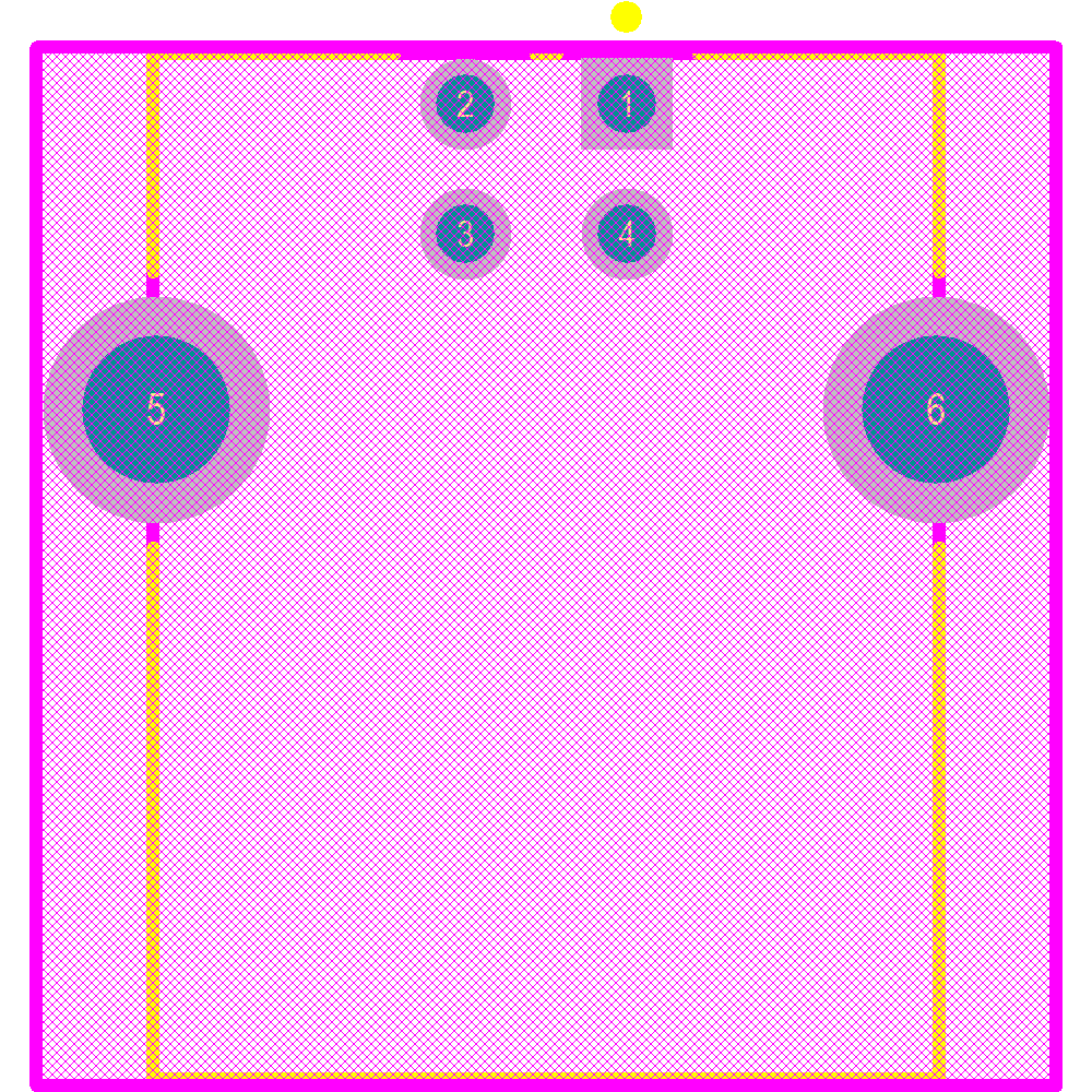 292304-2 Footprint - TE Connectivity