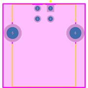 292304-2 Footprint - TE Connectivity