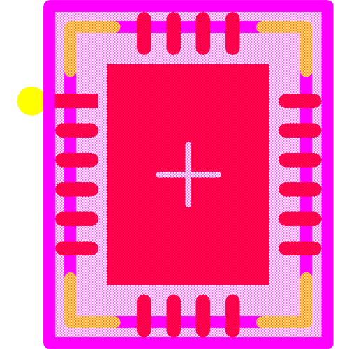 LTC4227IUFD-3#PBF Footprint - Analog Devices