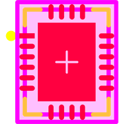 LTC4227IUFD-3#PBF Footprint - Analog Devices