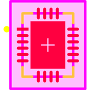 LTC4227IUFD-3#PBF Footprint - Analog Devices