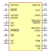 LTC4227IUFD-3#PBF Symbol - Analog Devices