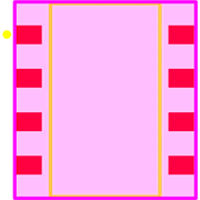 A6S-4101-PH Footprint - Omron