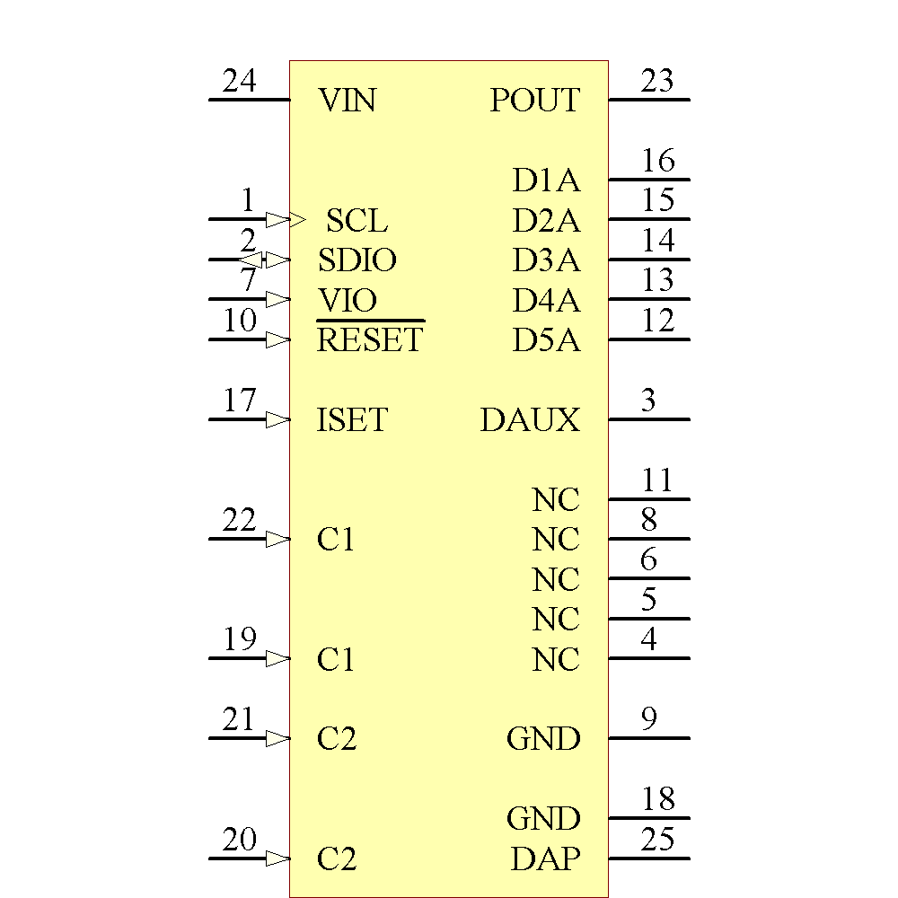 LM27966SQ/NOPB Symbol - Texas Instruments
