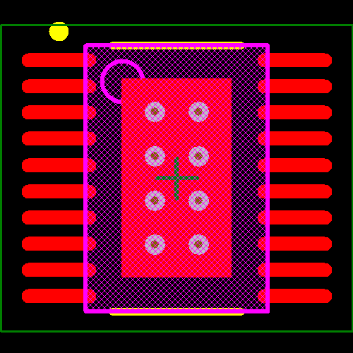 LTC3417AEFE-1#PBF Footprint - Analog Devices