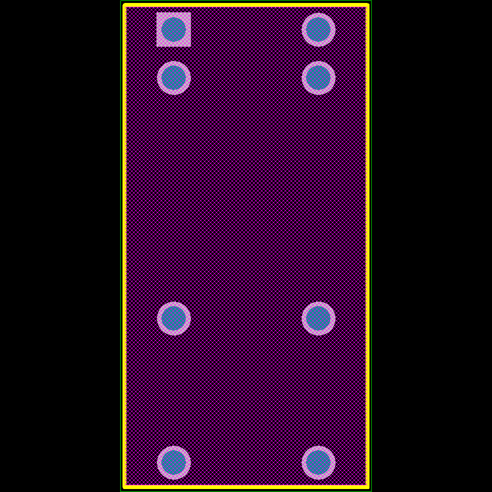 DE1A1BL23D Footprint - Panasonic