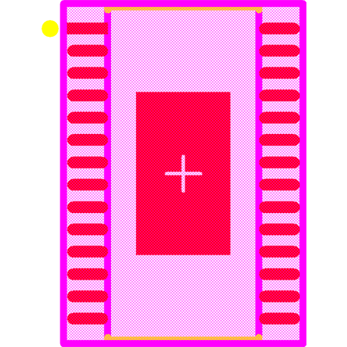 LT3795HFE#TRPBF Footprint - Analog Devices