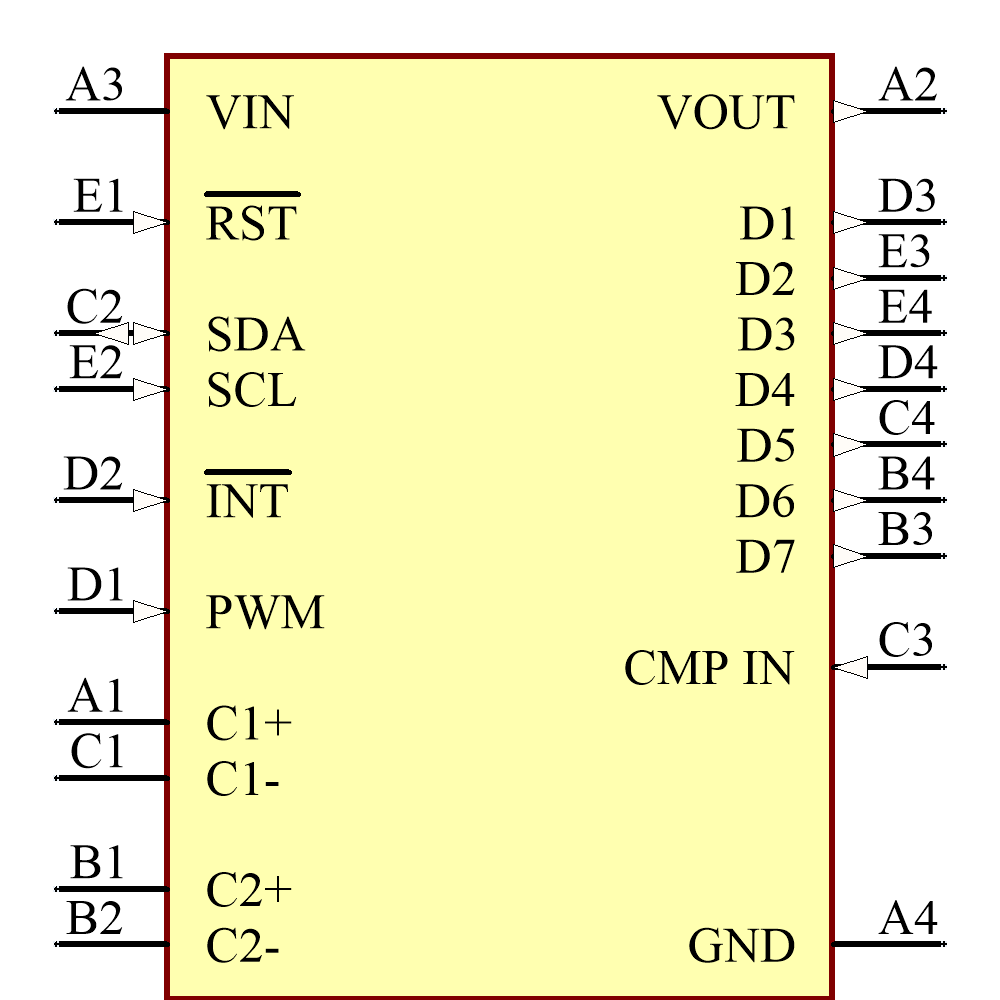ADP8870ACBZ-R7 Symbol - Analog Devices