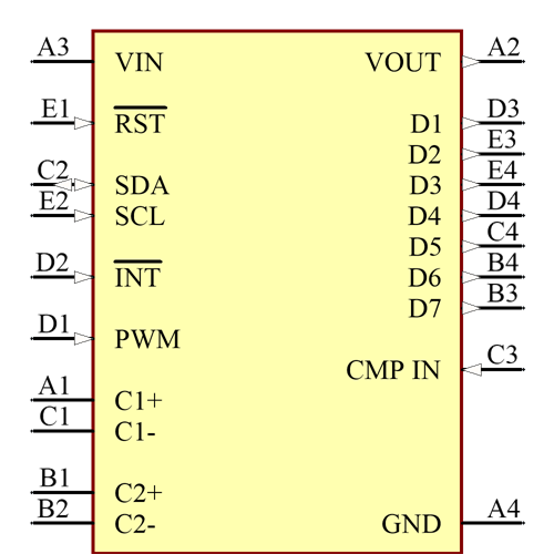 ADP8870ACBZ-R7 Symbol - Analog Devices