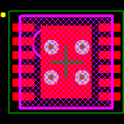 LT3682IDD#PBF Footprint - Analog Devices
