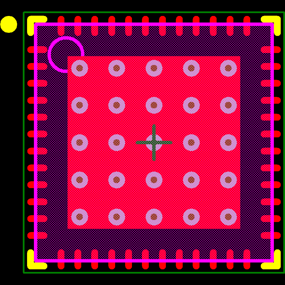 ADG726BCPZ Footprint - Analog Devices