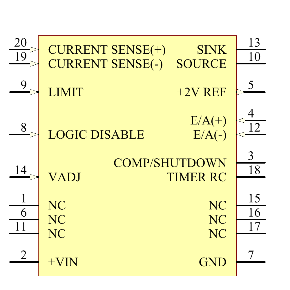 UC1832L883B Symbol - Texas Instruments