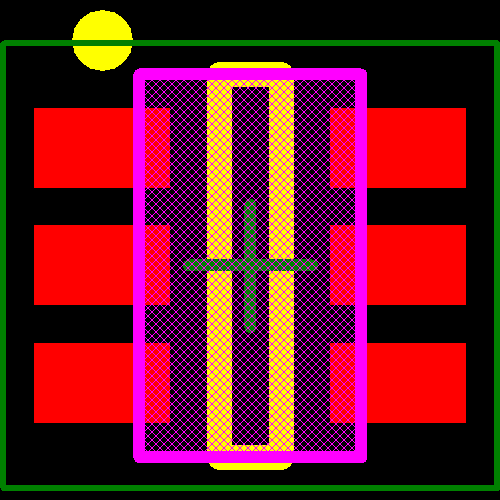 25AA040AT-I/OT Footprint - Microchip