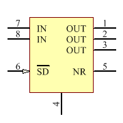 ADP3335ARMZ-2.85RL Symbol - Analog Devices