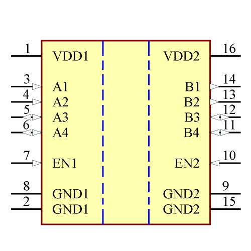 SI8641AB-B-IS1 Symbol - Silicon Lab