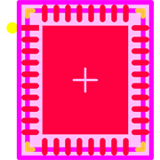 LT3744IUHE#PBF Footprint - Analog Devices