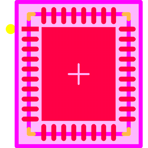 LT3744IUHE#PBF Footprint - Analog Devices