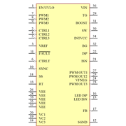 LT3744IUHE#PBF Symbol - Analog Devices