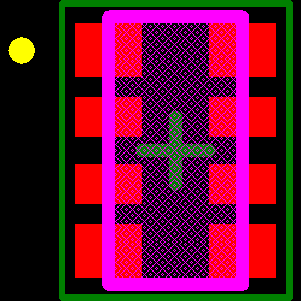 CAY10-360J4LF Footprint - Bourns