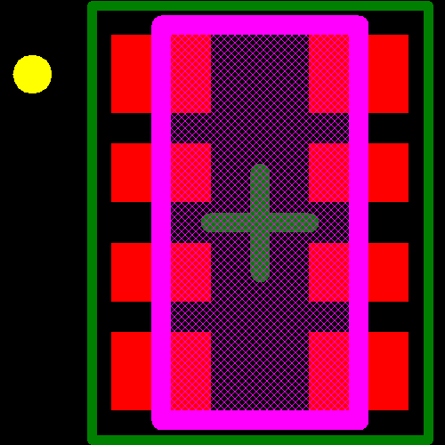 CAY10-360J4LF Footprint - Bourns