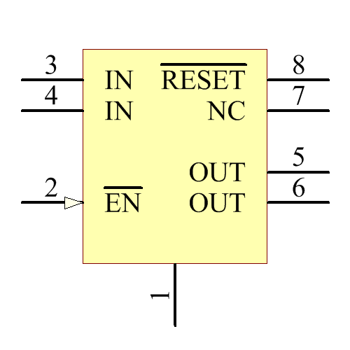 TPS76715QDG4 Symbol - Texas Instruments