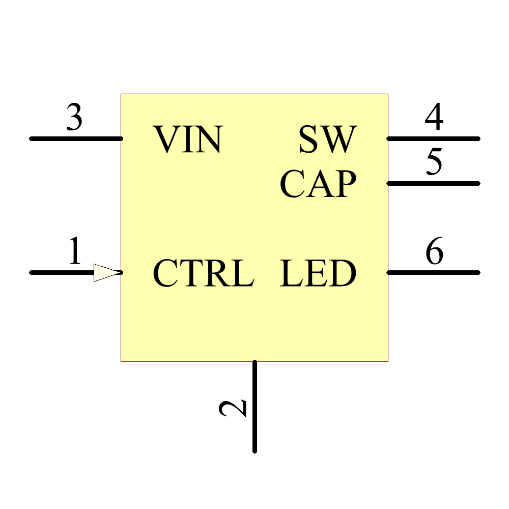 LT3593ES6#TRPBF Symbol - Analog Devices
