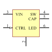 LT3593ES6#TRPBF Symbol - Analog Devices