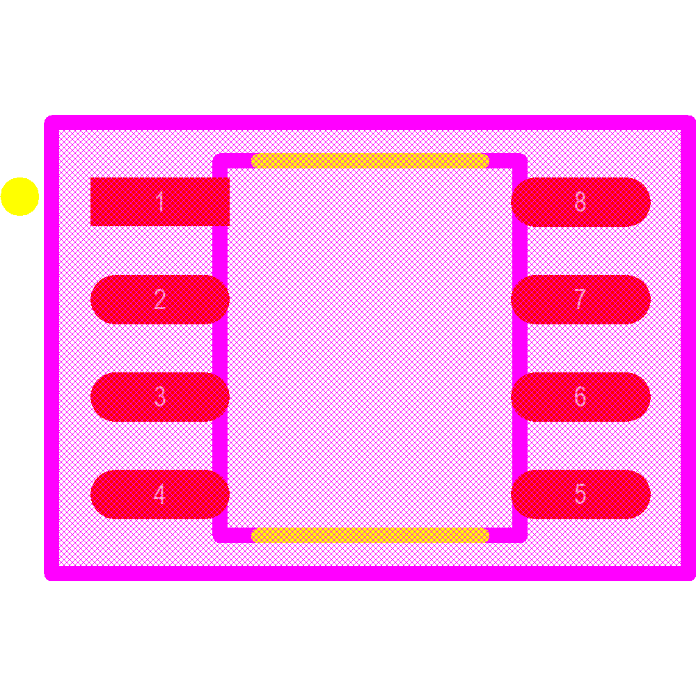 MOCD217M Footprint - onsemi