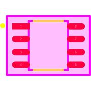 MOCD217M Footprint - onsemi