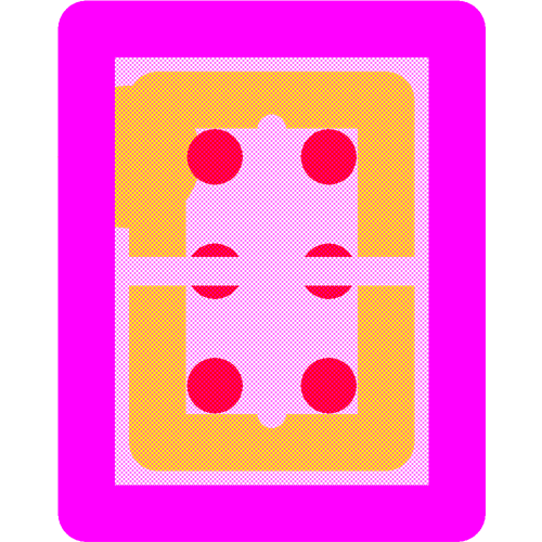 TPS62088YFPT Footprint - Texas Instruments