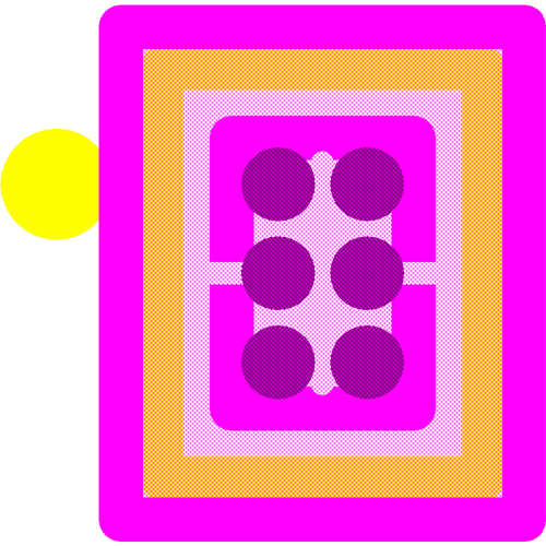 TPS62088YFPT Footprint - Texas Instruments