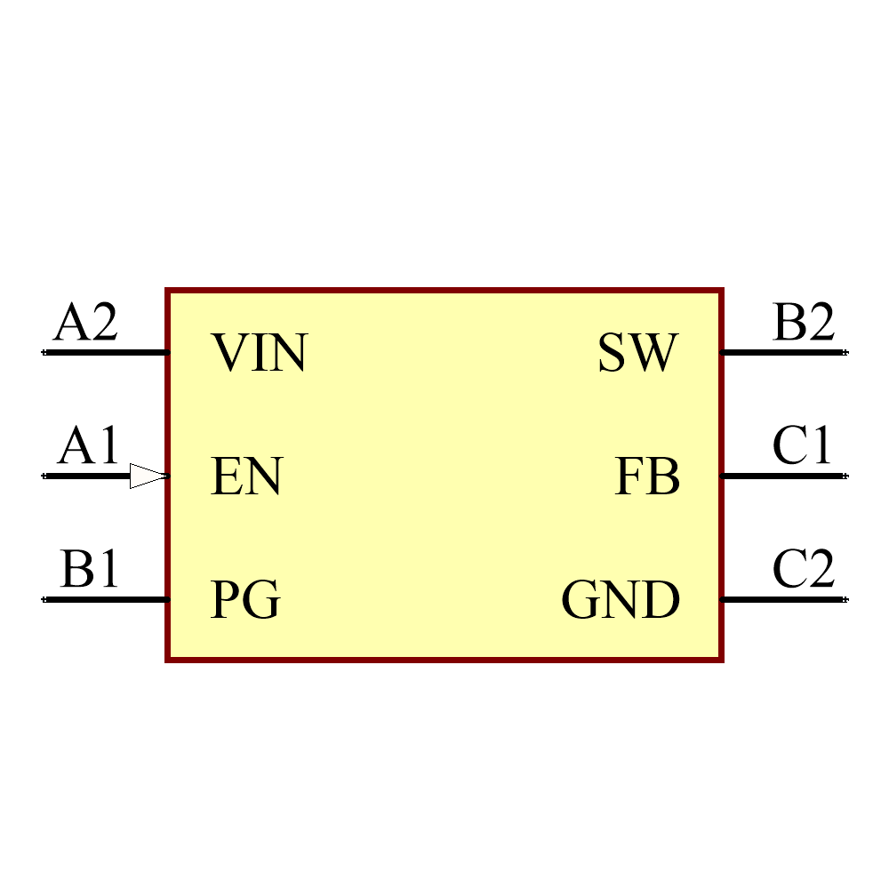 TPS62088YFPT Symbol - Texas Instruments