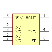 MCP1703T-5002E/MC Symbol - Microchip