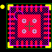 LTC3618EUF#PBF Footprint - Analog Devices