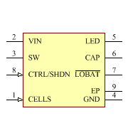 LTC3490EDD#PBF Symbol - Analog Devices