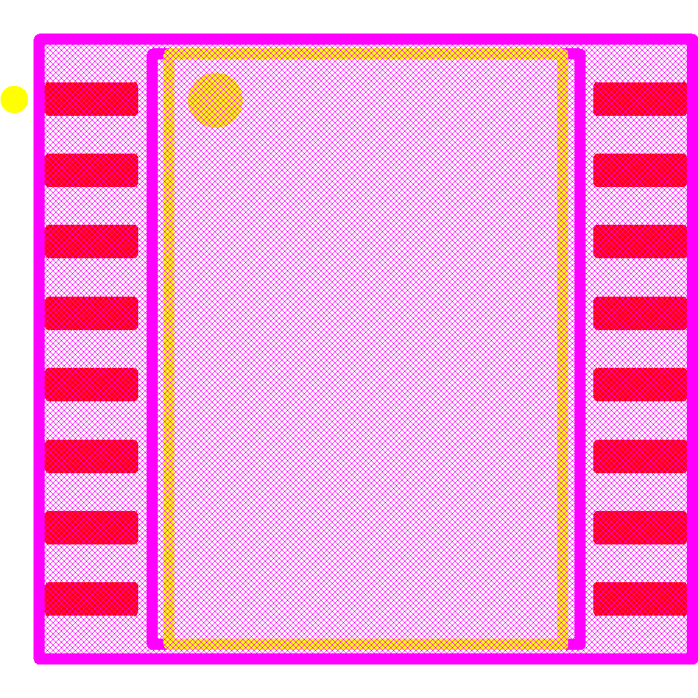 ISO1042DWR Footprint - Texas Instruments