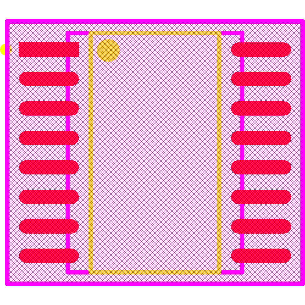 ISO1042DWR Footprint - Texas Instruments
