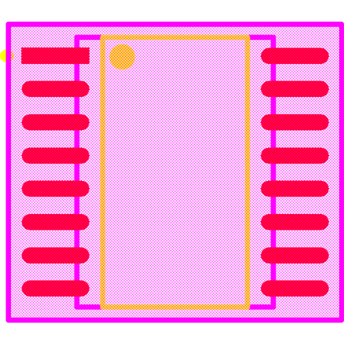 ISO1042DWR Footprint - Texas Instruments