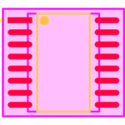 ISO1042DWR Footprint - Texas Instruments