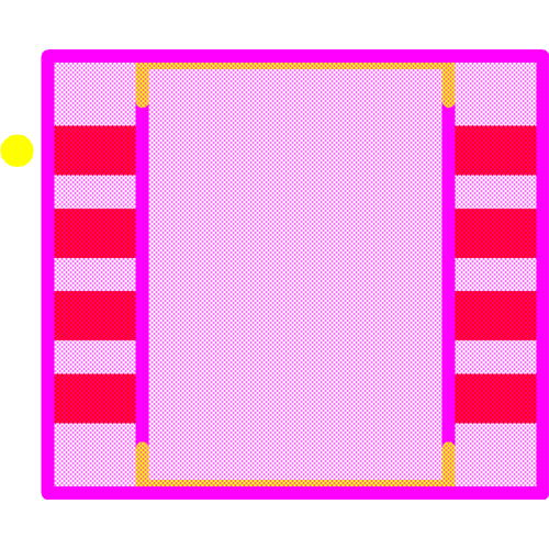 97C04ST Footprint - Grayhill