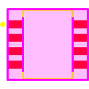 97C04ST Footprint - Grayhill