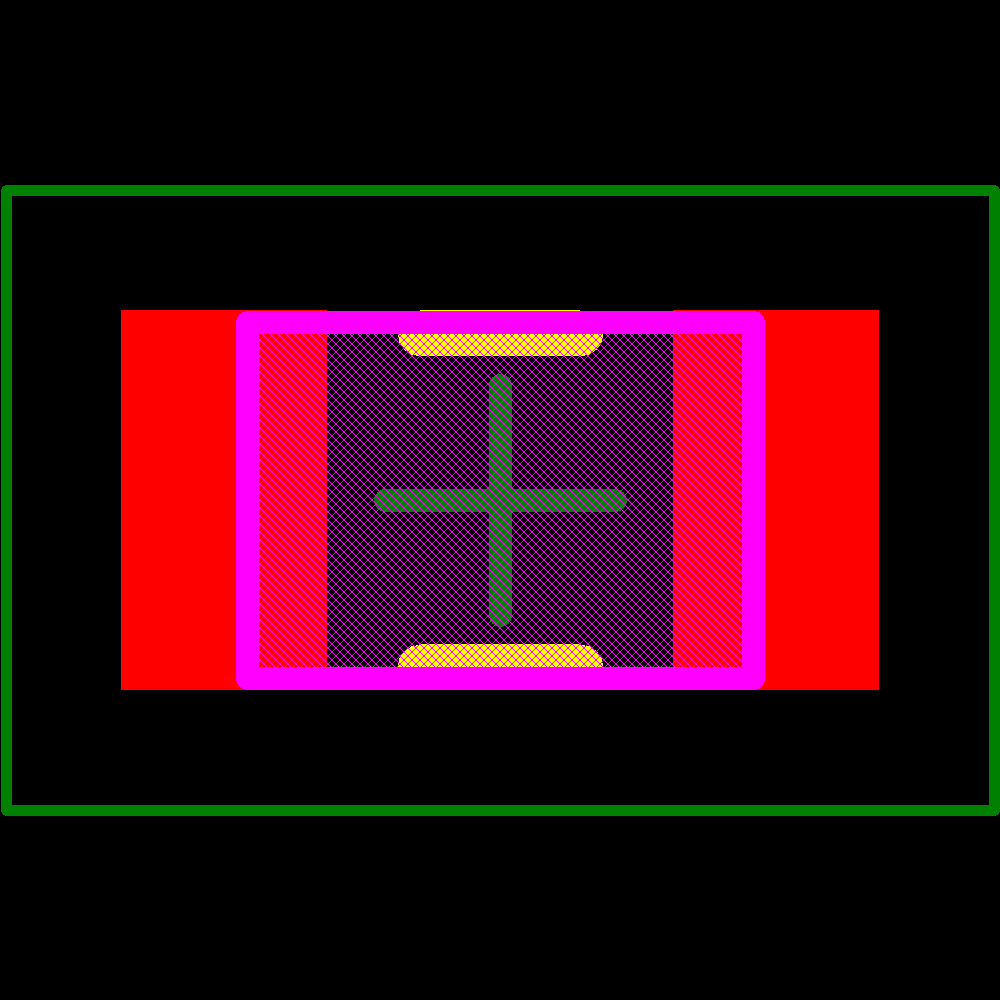 TACU105M016XTA Footprint - KYOCERA AVX
